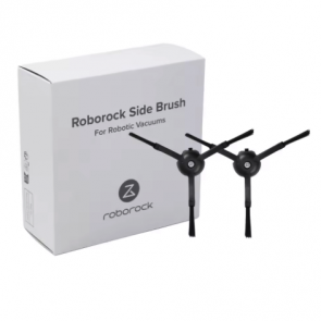 Oryginalna Szczotka boczna do Roborock S55 S8 S8 MaxV Q Revo 2 szt. czarna 8.02.0061 szczotki boczne